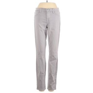 J Brand 25 super skinny‎ limestone grey stretch crop pants